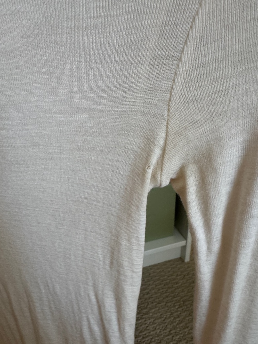 Cos merino wool turtleneck top - white - Picture 3 of 6
